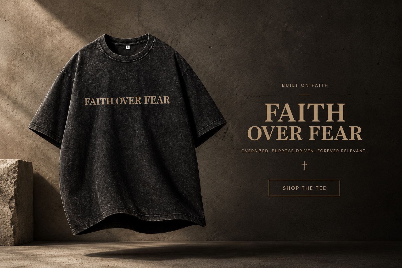 Faith over fear.