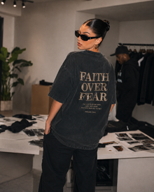 Faith Over Fear Acid Tee