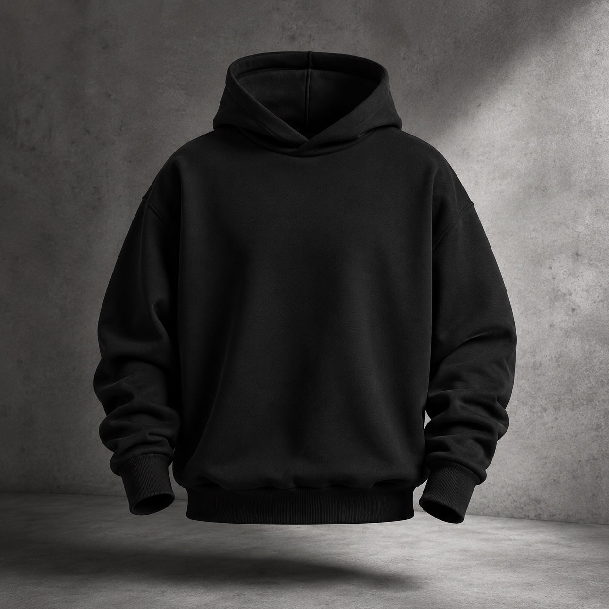 Essential Black Hoodie