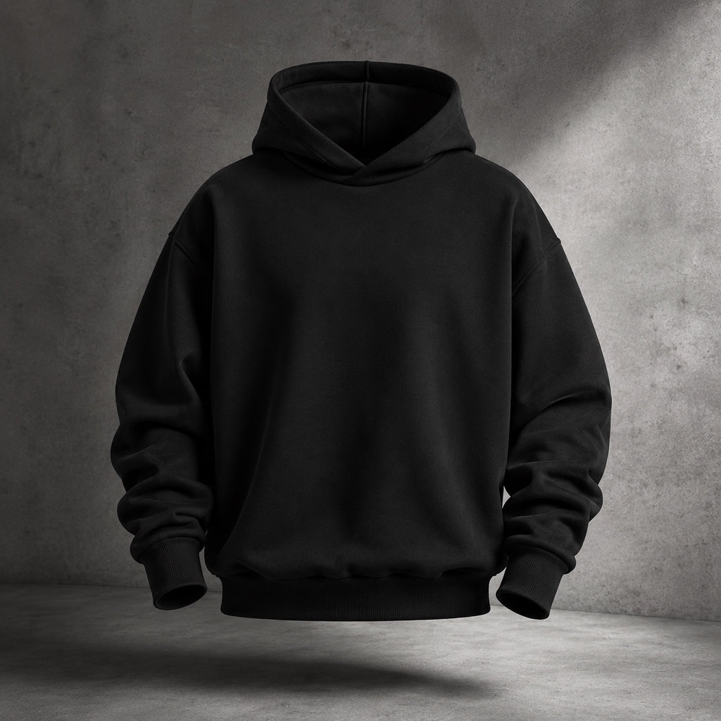Essential Black Hoodie