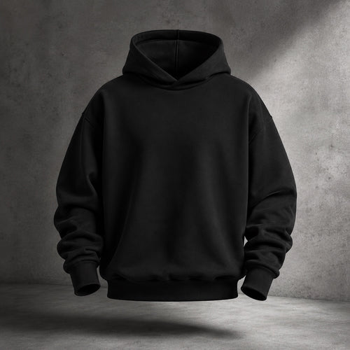 Essential Black Hoodie