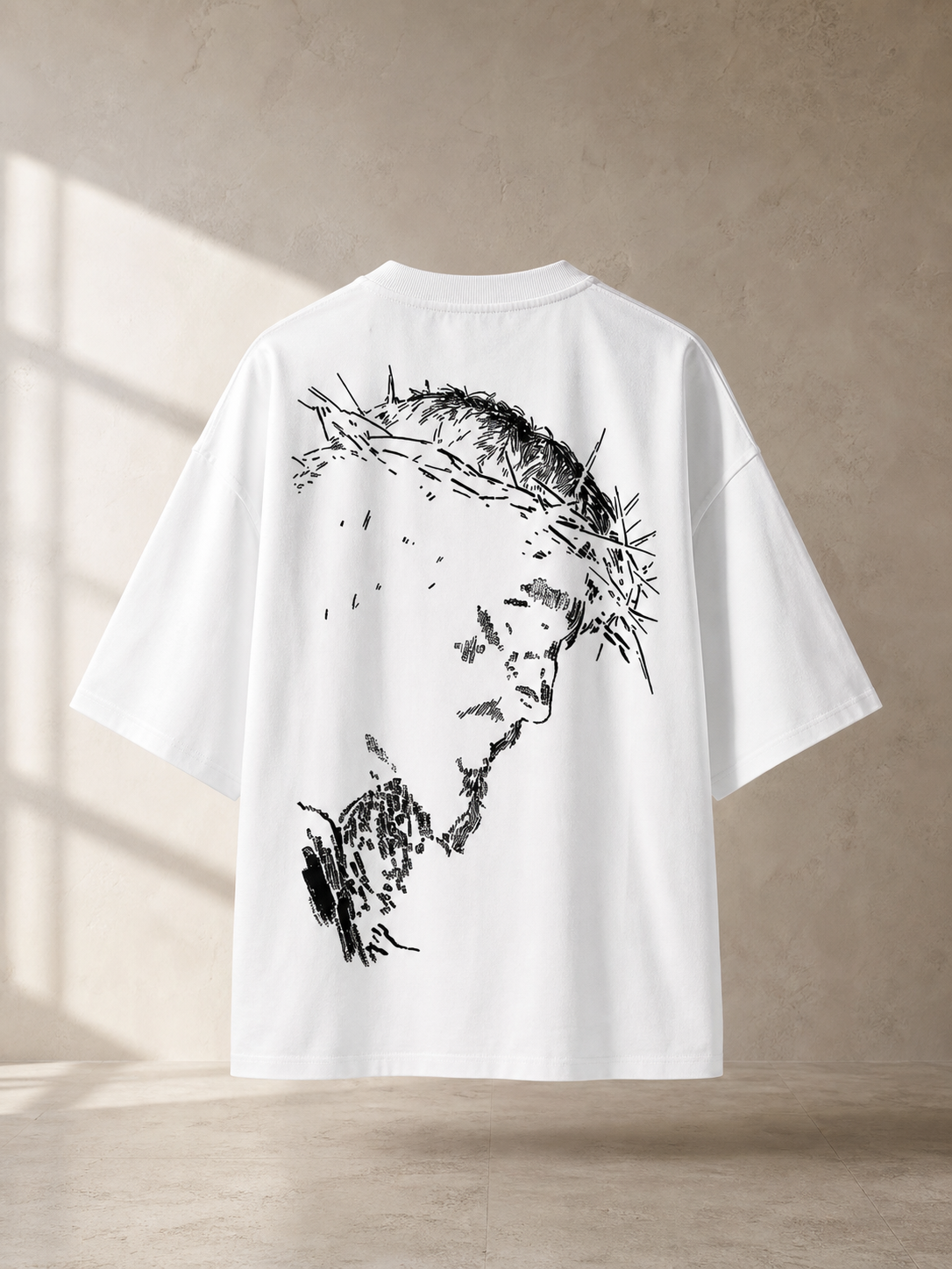 Crown of Thorns Sketch Tee, back print