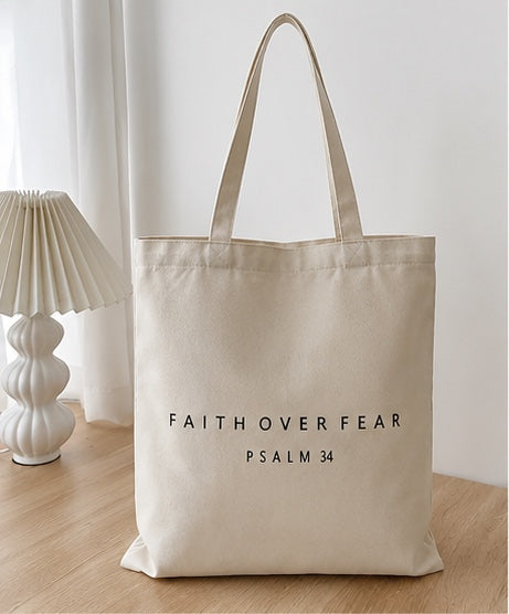 Faith Over Fear Tote
