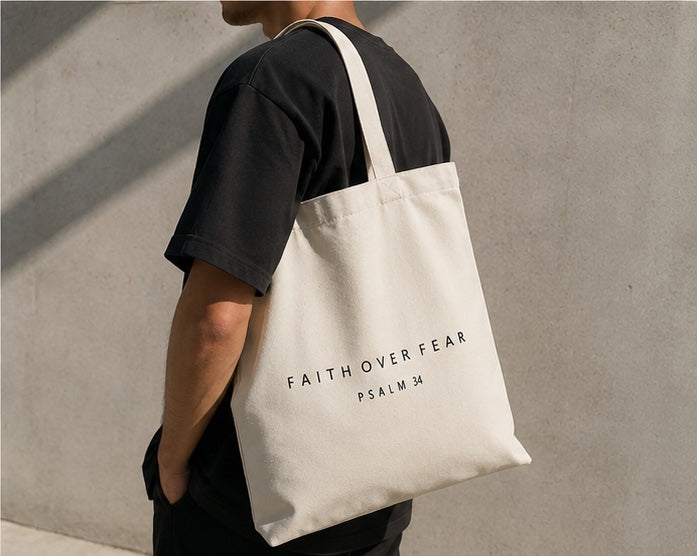 Faith Over Fear Tote