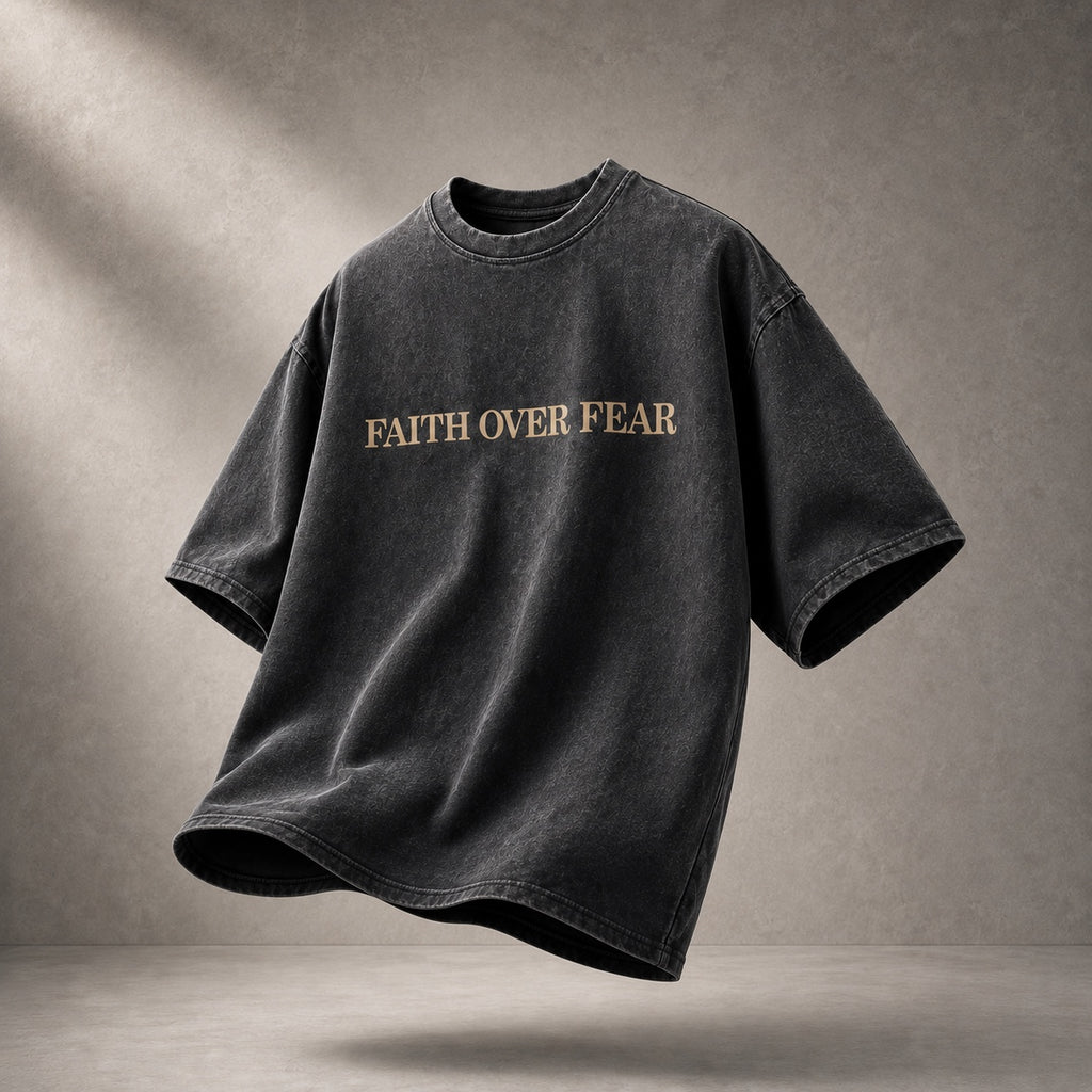 Faith Over Fear Acid Tee