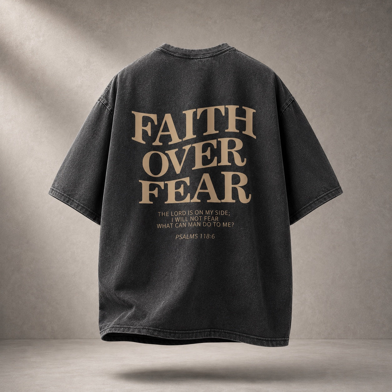 Faith Over Fear Acid Tee