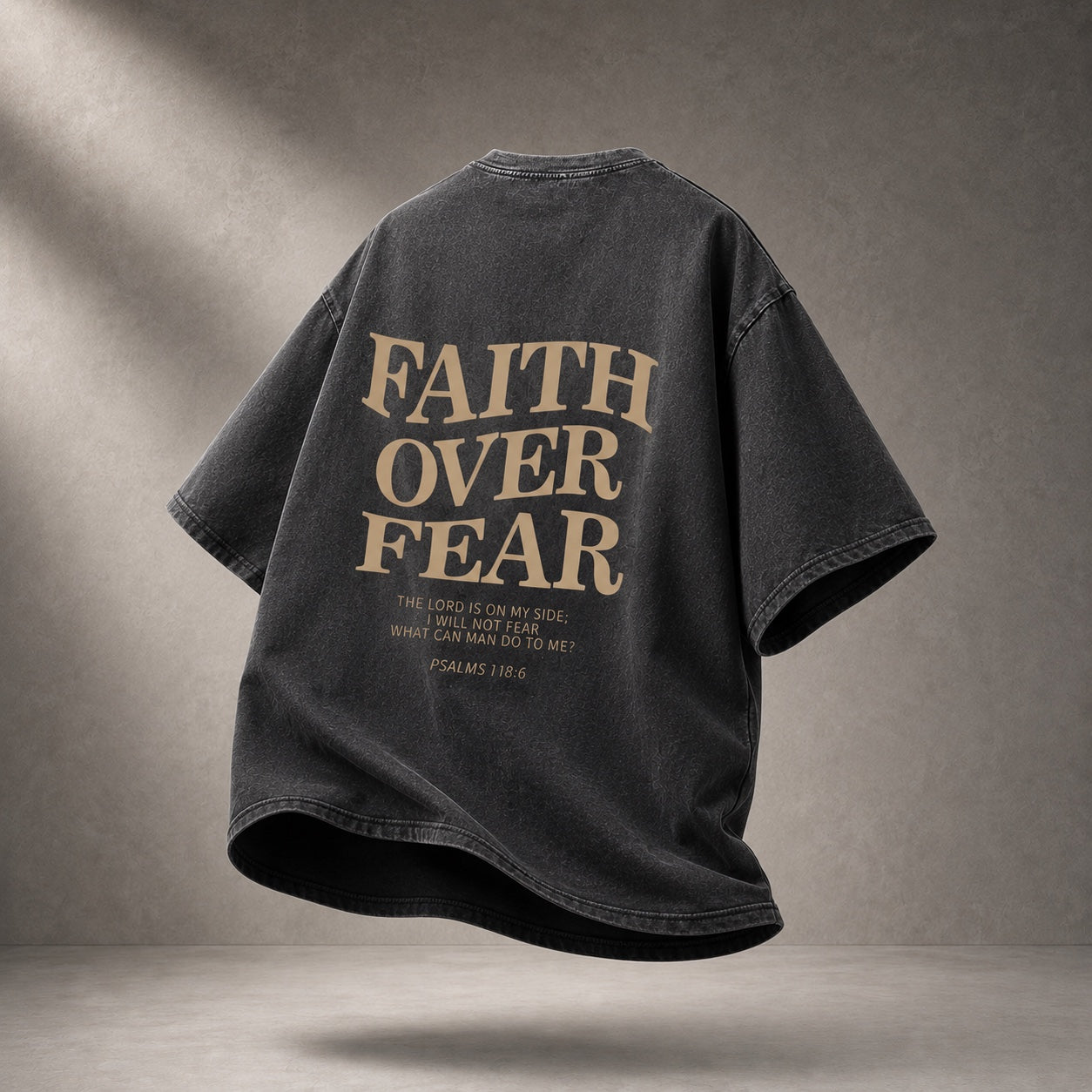 Faith Over Fear Acid Tee