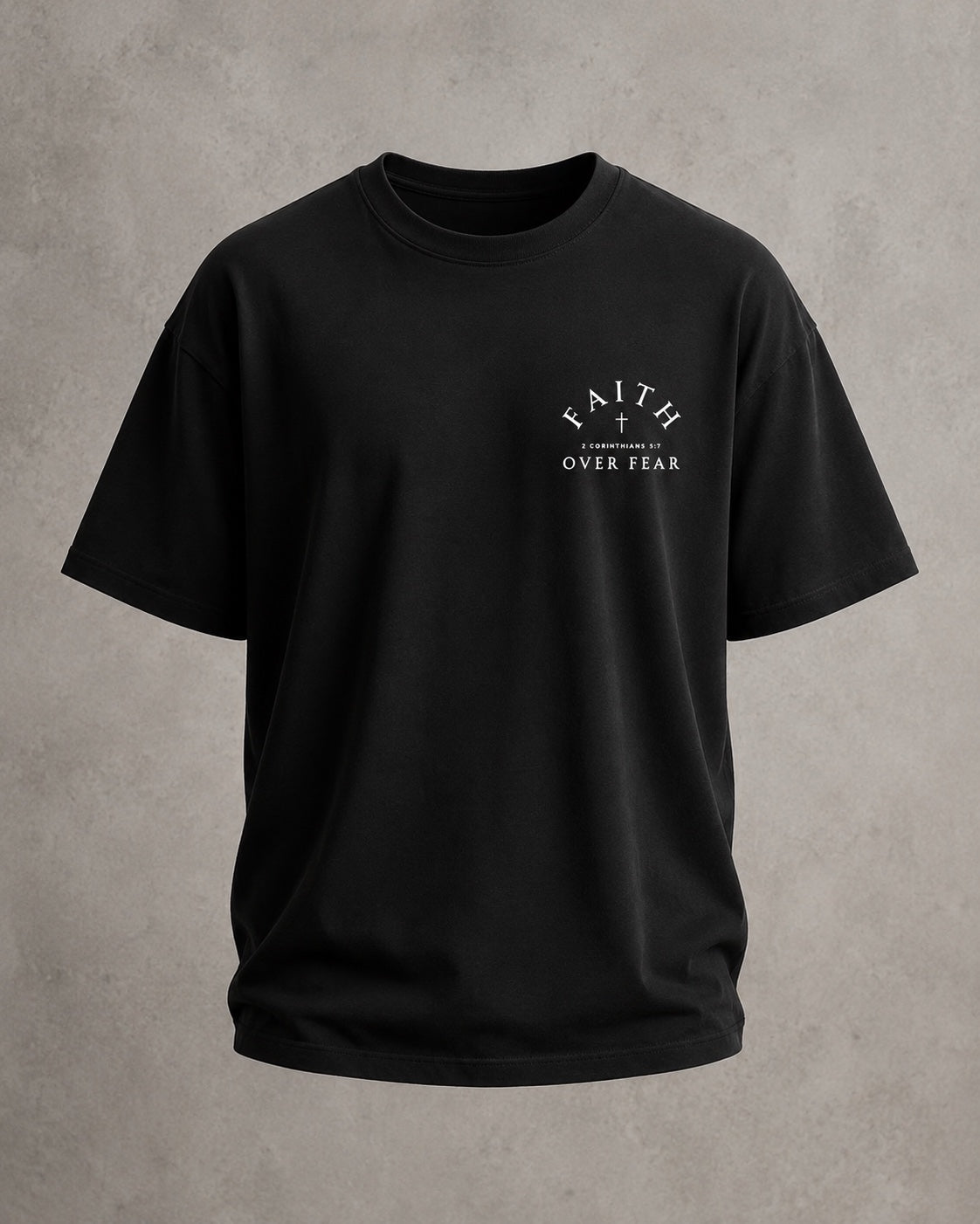 Faith Over Fear Tee (Black)