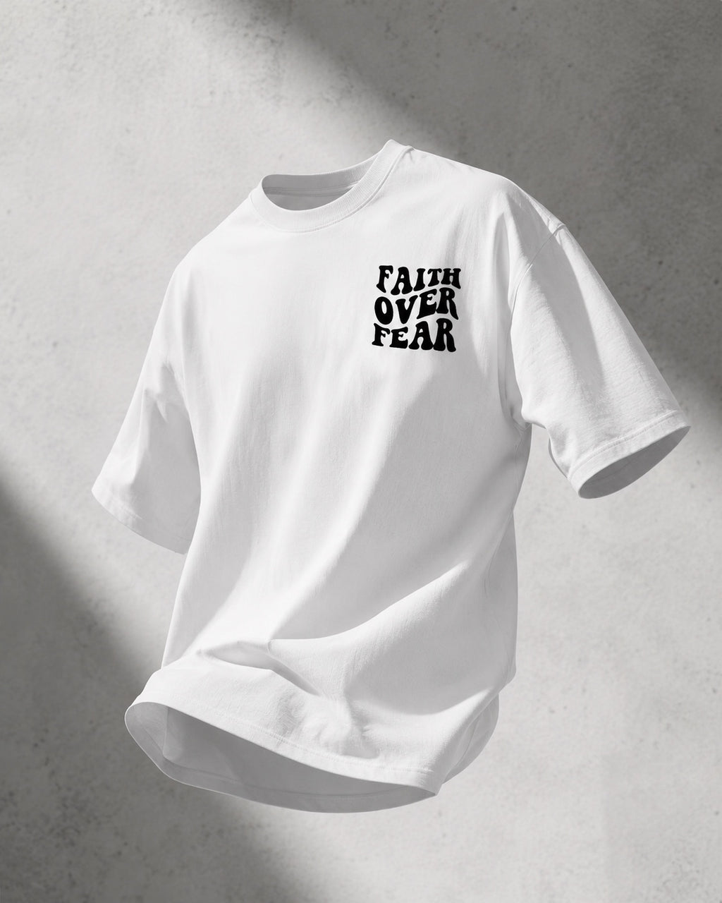 Faith Over Fear Tee (White)