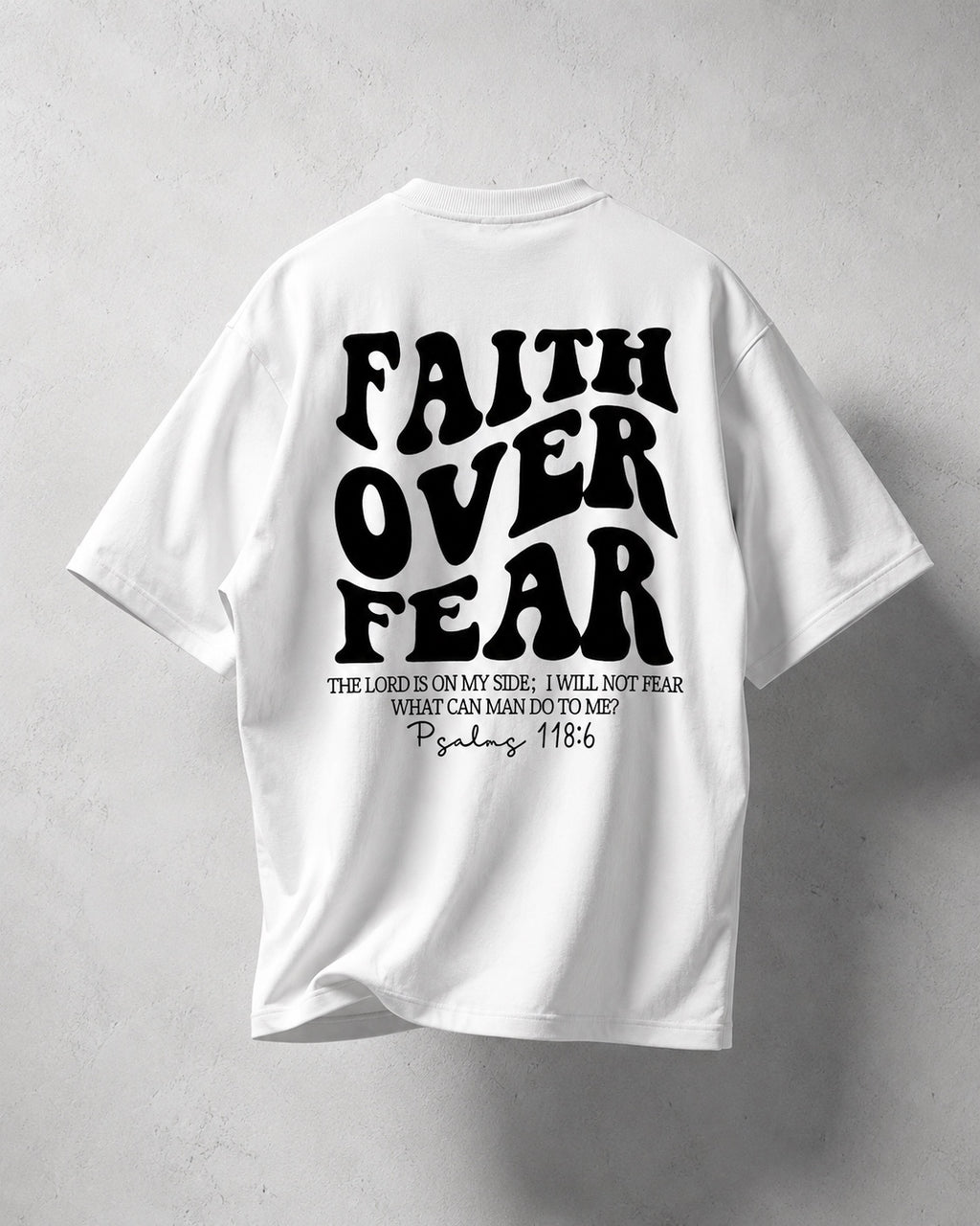 Faith Over Fear Tee (White)