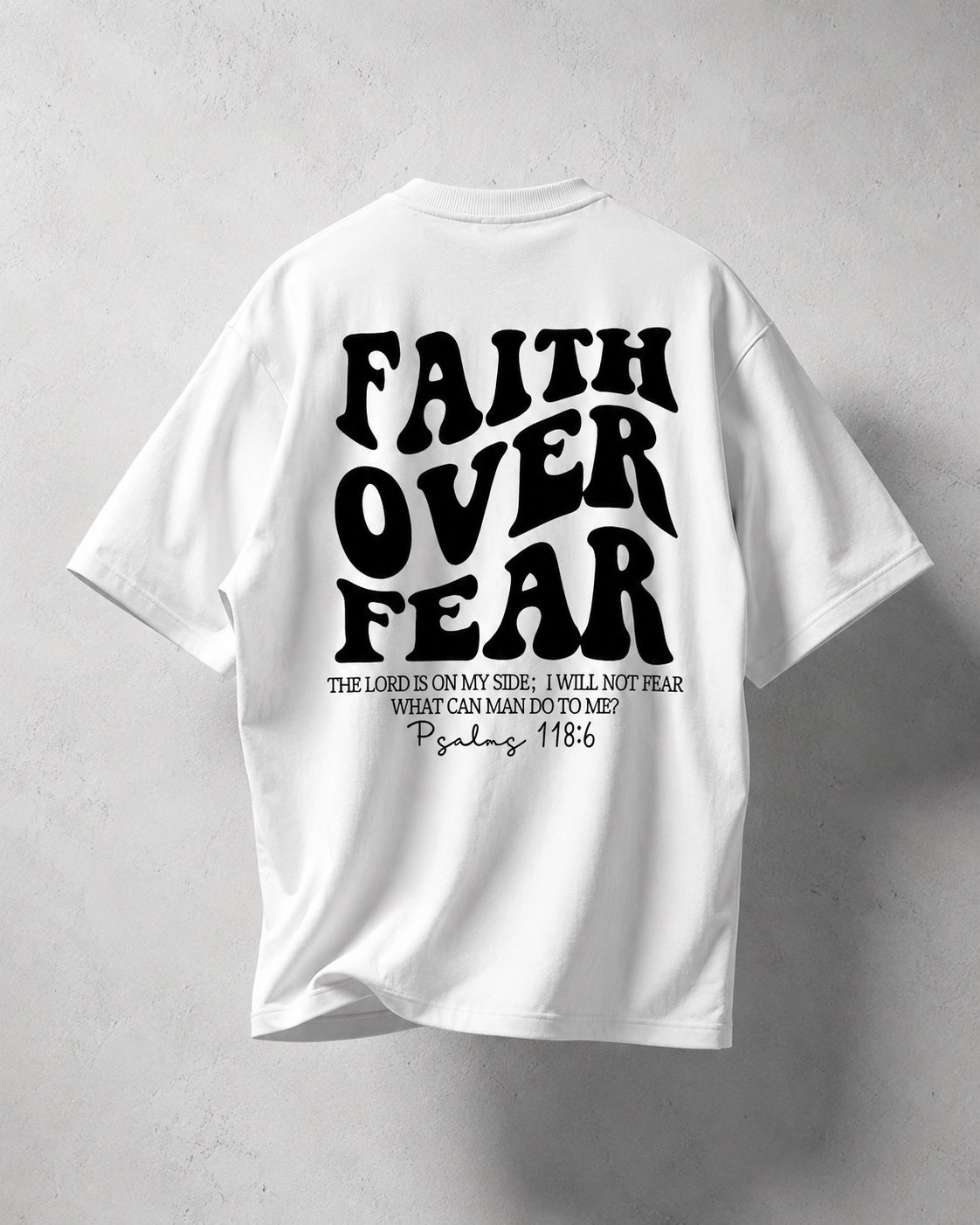 Faith Over Fear Tee (White)
