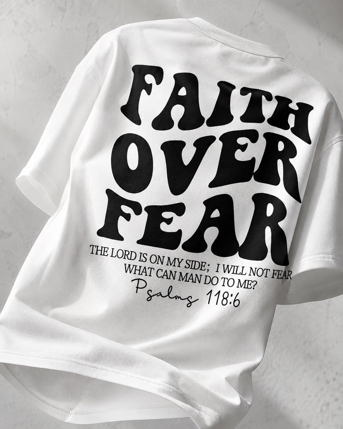 Faith Over Fear Tee (White)