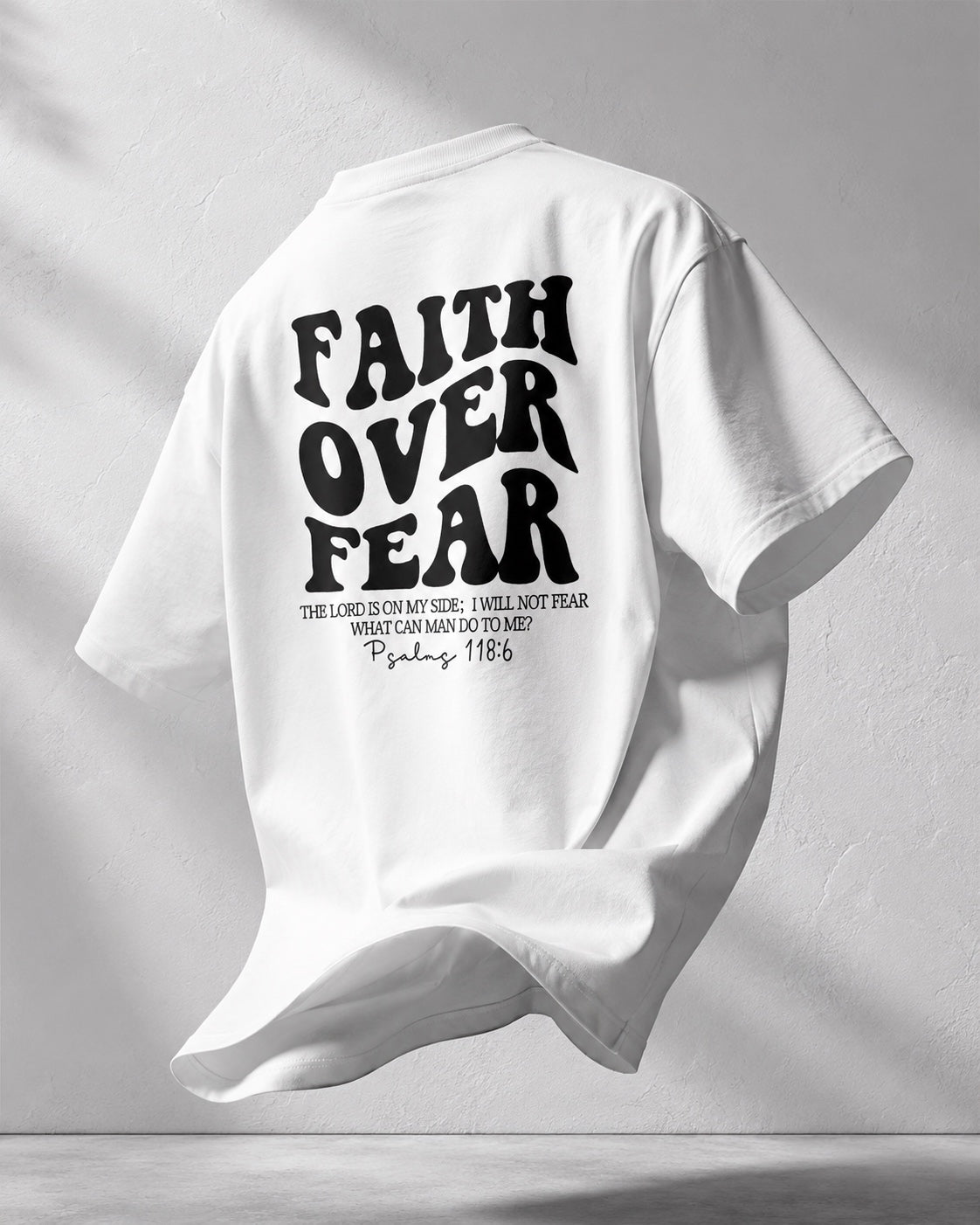 Faith Over Fear Tee (White)